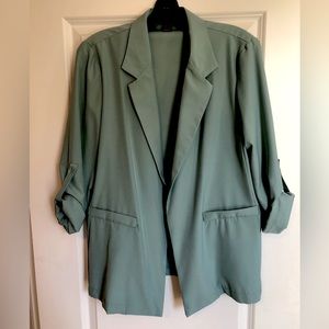 Teal Blue Blazer